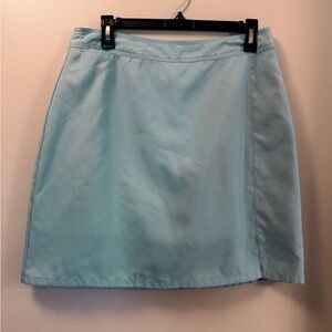 L.L. Bean Women's Light Blue Mini Skirt/Skort Resortwear